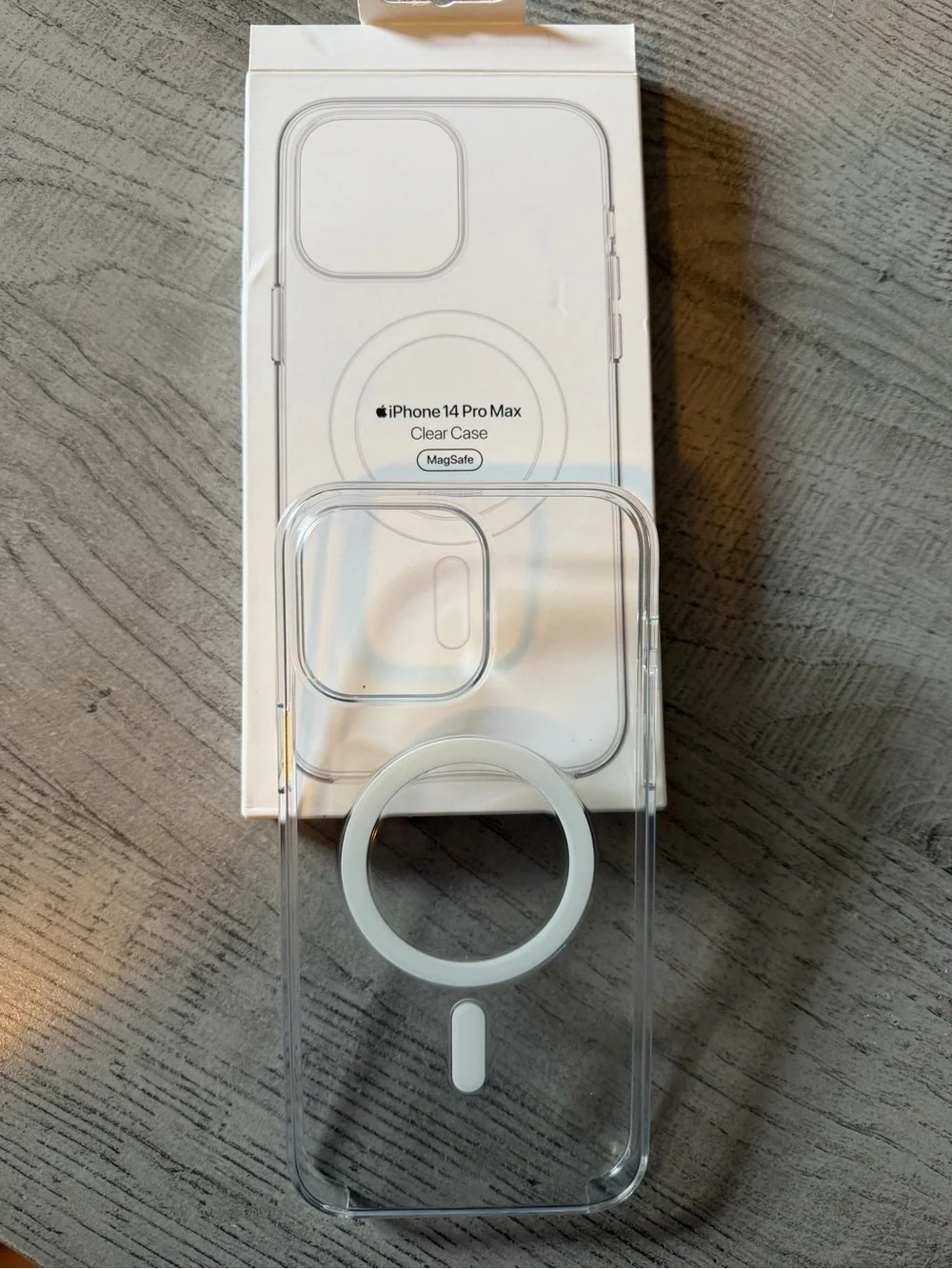 Clear MagSafe-Apple Case for 14 Pro Max Phone